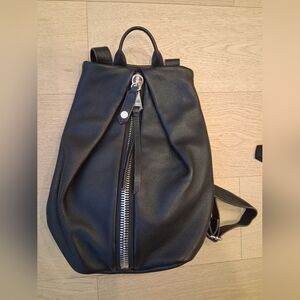 Aimee Kestenberg Black Leather Backpack